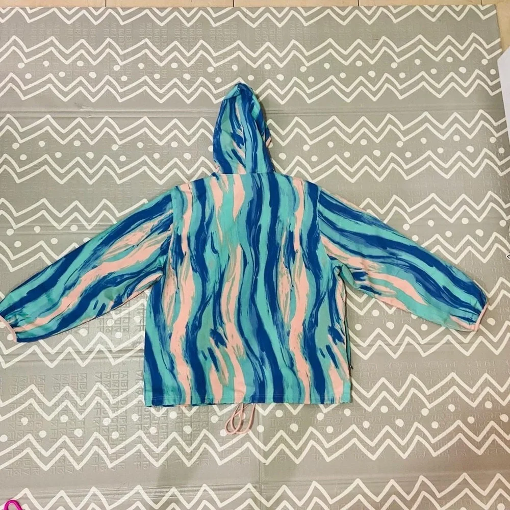Adidas special edition tie dye hoodie jacket windbreaker